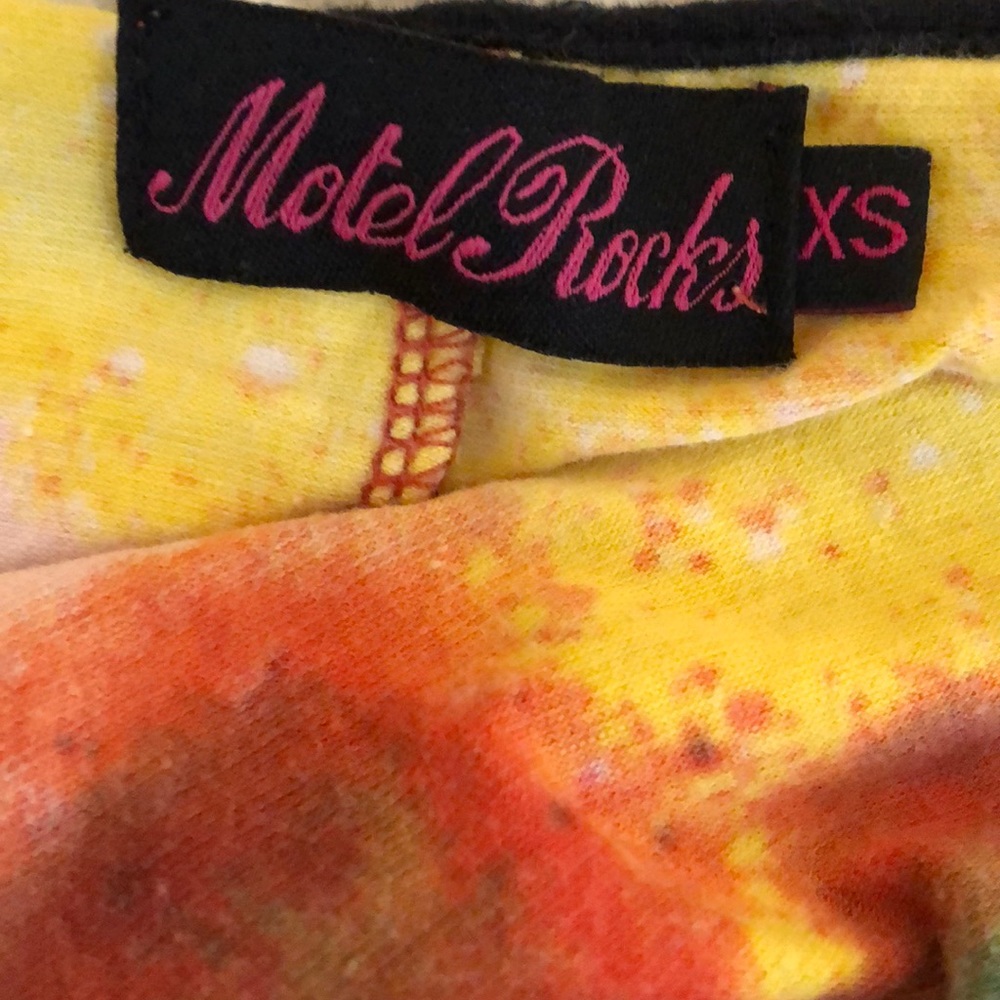 Motel Rocks Mesh-Top Mini Dress - Picture 3 of 3